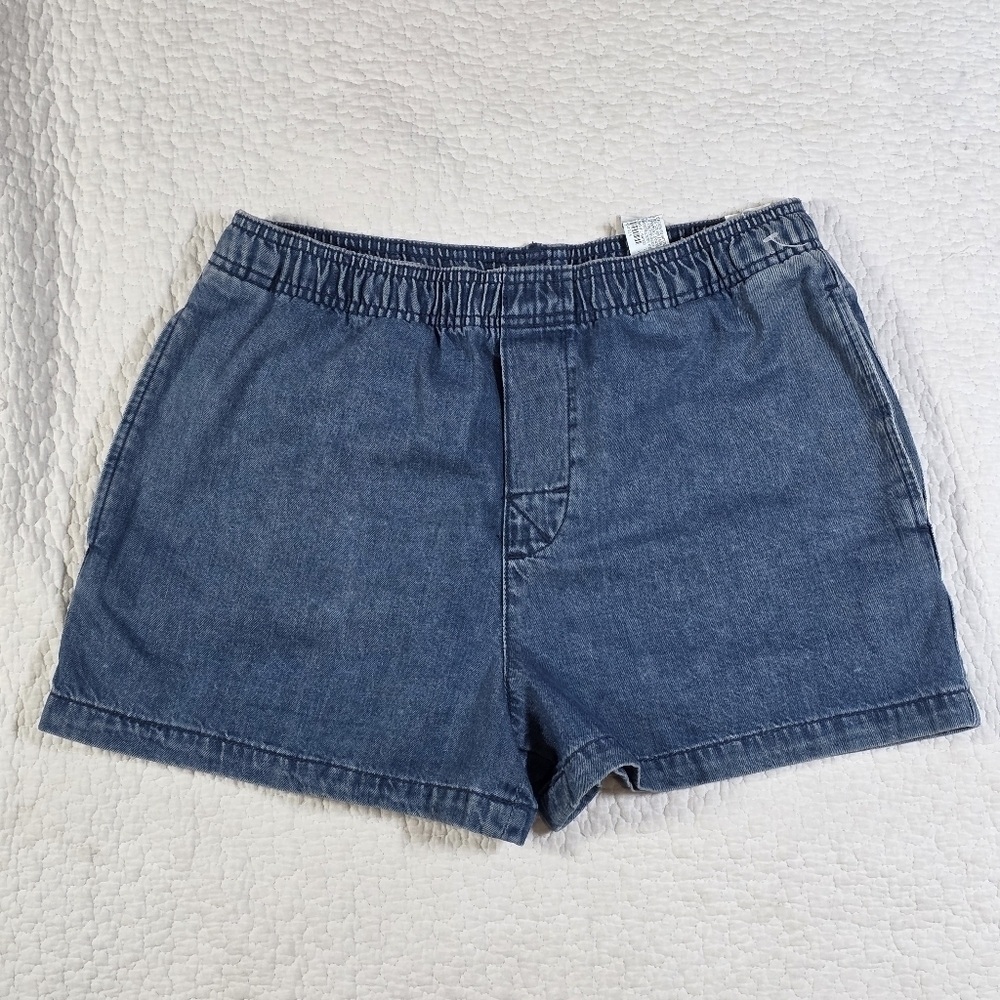 NWT Zara Women’s Denim Relaxed Jogger Shorts